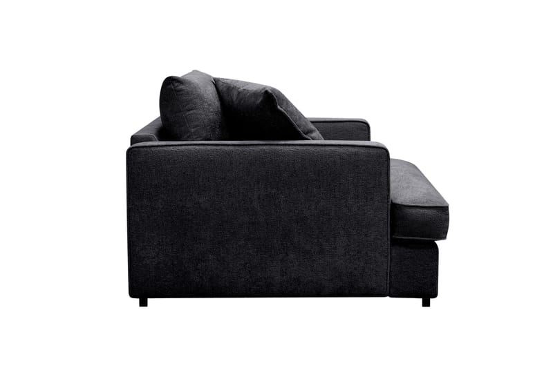 Rossita lyx Extra djup Fåtölj - Svart Chenille - Möbler - Fåtölj & stolar - Fåtölj