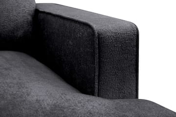 Rossita lyx Extra djup Fåtölj - Svart Chenille - Möbler - Fåtölj & stolar - Fåtölj