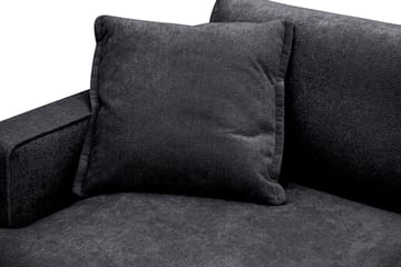 Rossita lyx Extra djup Fåtölj - Svart Chenille - Möbler - Fåtölj & stolar - Fåtölj