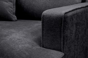 Rossita lyx Extra djup Fåtölj - Svart Chenille - Möbler - Fåtölj & stolar - Fåtölj