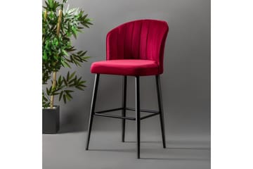 Rubi Bargrupp 52 cm - Röd/Svart - Möbler - Fåtölj & stolar - Barstol & barpall