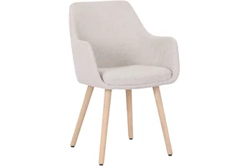 Rumba Karmstol - Beige - Möbler - Fåtölj & stolar - Matstol & köksstol