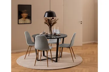 Salaman Matstol - Grå - Möbler - Fåtölj & stolar - Matstol & köksstol