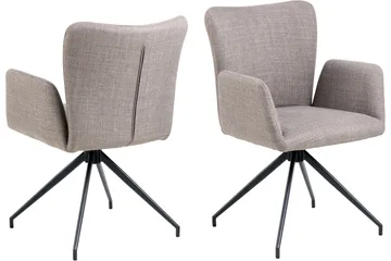 Salu Karmstol - Brun - Möbler - Fåtölj & stolar - Matstol & köksstol