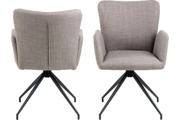 Salu Karmstol - Brun - Möbler - Fåtölj & stolar - Matstol & köksstol