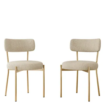 Salvenn Matstol 2-pack - Beige - Möbler - Fåtölj & stolar - Matstol & köksstol