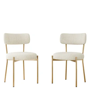 Salvenn Matstol 2-pack - Beige - Möbler - Fåtölj & stolar - Matstol & köksstol