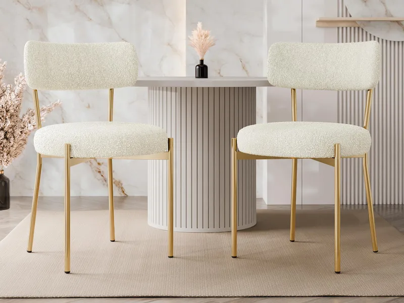 Salvenn Matstol 2-pack - Beige - Möbler - Fåtölj & stolar - Matstol & köksstol