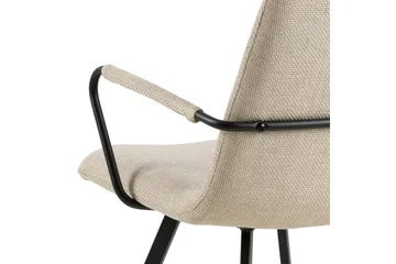 Samoti Karmstol - Beige - Möbler - Fåtölj & stolar - Matstol & köksstol