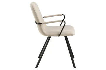 Samoti Karmstol - Beige - Möbler - Fåtölj & stolar - Matstol & köksstol