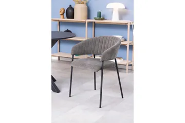 Sanno Karmstol - Grå - Möbler - Fåtölj & stolar - Matstol & köksstol