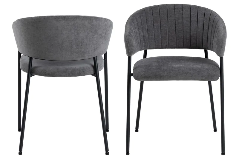 Sanno Karmstol - Grå - Möbler - Fåtölj & stolar - Matstol & köksstol