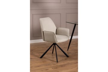 Sapana Karmstol - Beige - Möbler - Fåtölj & stolar - Matstol & köksstol
