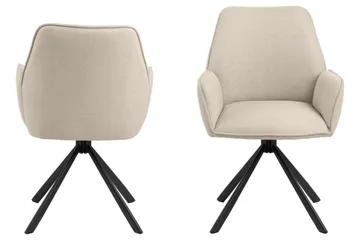 Sapana Karmstol - Beige - Möbler - Fåtölj & stolar - Matstol & köksstol