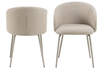 Sarad Karmstol - Beige - Möbler - Fåtölj & stolar - Matstol & köksstol