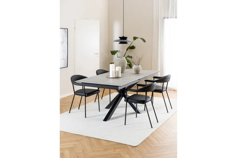 Sardo Karmstol - Svart - Möbler - Fåtölj & stolar - Matstol & köksstol