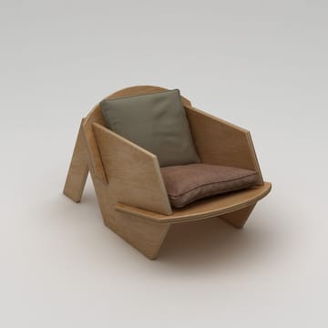 Satira Öronlappsfåtölj - Naturträ - Möbler - Fåtölj & stolar - Fåtölj