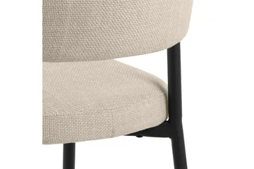 Sawako Matstol - Beige / Svart - Möbler - Fåtölj & stolar - Matstol & köksstol