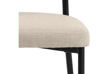 Sawako Matstol - Beige/Svart - Möbler - Fåtölj & stolar - Matstol & köksstol