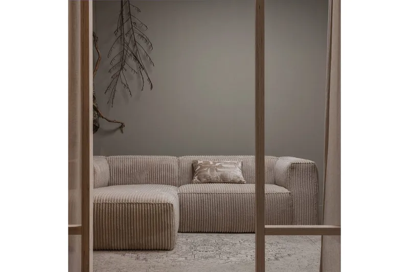 Schäslong Bean - Vänster - Möbler - Soffa - Divansoffa & schäslongsoffa