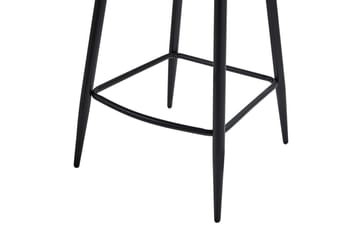 Set med 2 barstolar Amity - Ljusbeige, svart - Möbler - Fåtölj & stolar - Barstol & barpall