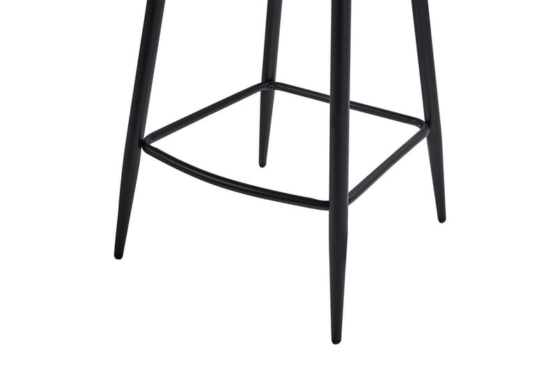 Set med 2 barstolar Amity - Ljusbeige, svart - Möbler - Fåtölj & stolar - Barstol & barpall