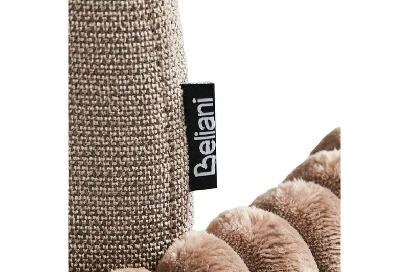 Set med 2 barstolar Amity - Taupe, svart, brun - Möbler - Fåtölj & stolar - Barstol & barpall