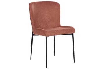 Set med 2 matstolar Ada - Brun, Svart - Möbler - Fåtölj & stolar - Matstol & köksstol