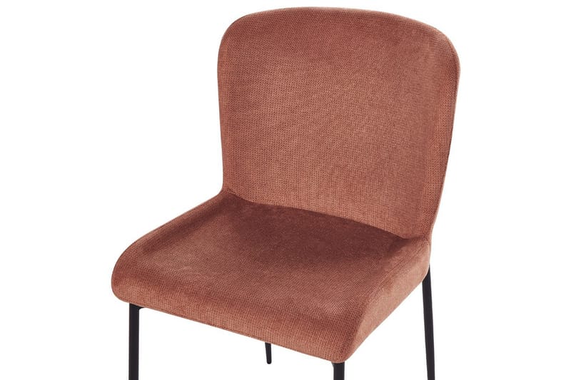 Set med 2 matstolar Ada - Brun, Svart - Möbler - Fåtölj & stolar - Matstol & köksstol