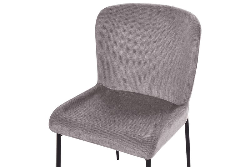 Set med 2 matstolar Ada - Mörkgrå, svart - Möbler - Fåtölj & stolar - Matstol & köksstol