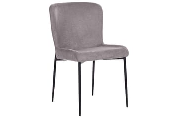 Set med 2 matstolar Ada - Mörkgrå, svart - Möbler - Fåtölj & stolar - Matstol & köksstol