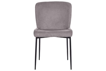 Set med 2 matstolar Ada - Mörkgrå, svart - Möbler - Fåtölj & stolar - Matstol & köksstol