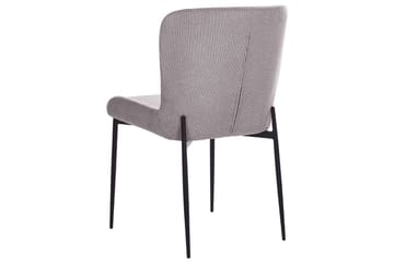 Set med 2 matstolar Ada - Mörkgrå, svart - Möbler - Fåtölj & stolar - Matstol & köksstol