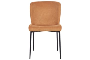 Set med 2 matstolar Ada - Orange, svart - Möbler - Fåtölj & stolar - Matstol & köksstol