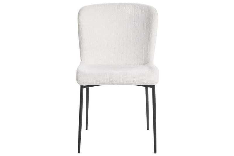 Set med 2 matstolar Ada - Vit, Svart - Möbler - Fåtölj & stolar - Matstol & köksstol