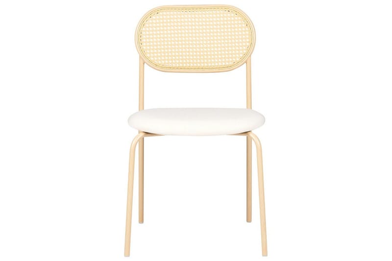 Set med 2 matstolar Adaver - Ljus trä, beige - Möbler - Fåtölj & stolar - Matstol & köksstol