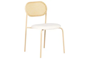 Set med 2 matstolar Adaver - Ljus trä, beige - Möbler - Fåtölj & stolar - Matstol & köksstol