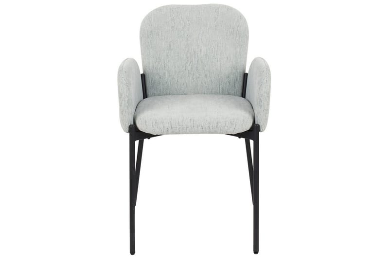 Set med 2 matstolar Albee - Mintgrön, Svart - Möbler - Fåtölj & stolar - Matstol & köksstol