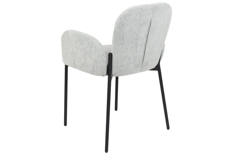 Set med 2 matstolar Albee - Mintgrön, Svart - Möbler - Fåtölj & stolar - Matstol & köksstol