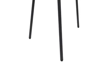 Set med 2 matstolar Albee - Rosa, Svart - Möbler - Fåtölj & stolar - Matstol & köksstol