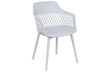 Set med 2 matstolar Almira - Grå - Möbler - Fåtölj & stolar - Matstol & köksstol