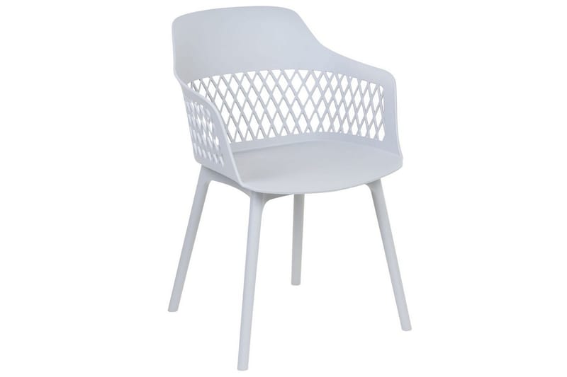 Set med 2 matstolar Almira - Grå - Möbler - Fåtölj & stolar - Matstol & köksstol