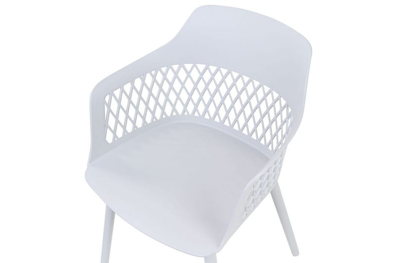 Set med 2 matstolar Almira - Grå - Möbler - Fåtölj & stolar - Matstol & köksstol