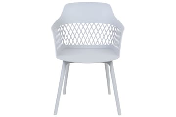 Set med 2 matstolar Almira - Grå - Möbler - Fåtölj & stolar - Matstol & köksstol