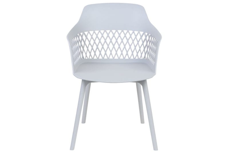 Set med 2 matstolar Almira - Grå - Möbler - Fåtölj & stolar - Matstol & köksstol