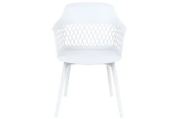 Set med 2 matstolar Almira - Vit - Möbler - Fåtölj & stolar - Matstol & köksstol