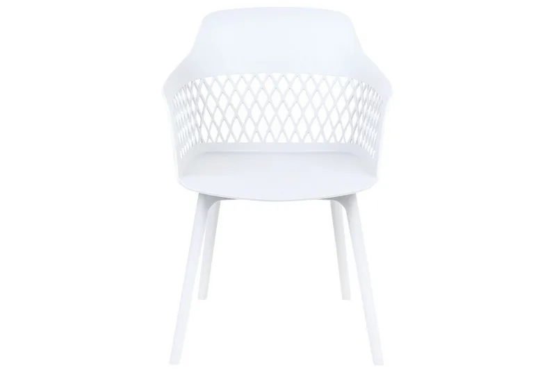 Set med 2 matstolar Almira - Vit - Möbler - Fåtölj & stolar - Matstol & köksstol