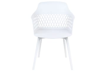 Set med 2 matstolar Almira - Vit - Möbler - Fåtölj & stolar - Matstol & köksstol