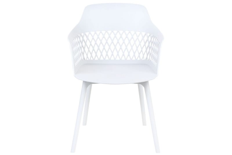 Set med 2 matstolar Almira - Vit - Möbler - Fåtölj & stolar - Matstol & köksstol