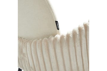 Set med 2 matstolar Amity - Ljusbeige, svart - Möbler - Fåtölj & stolar - Matstol & köksstol